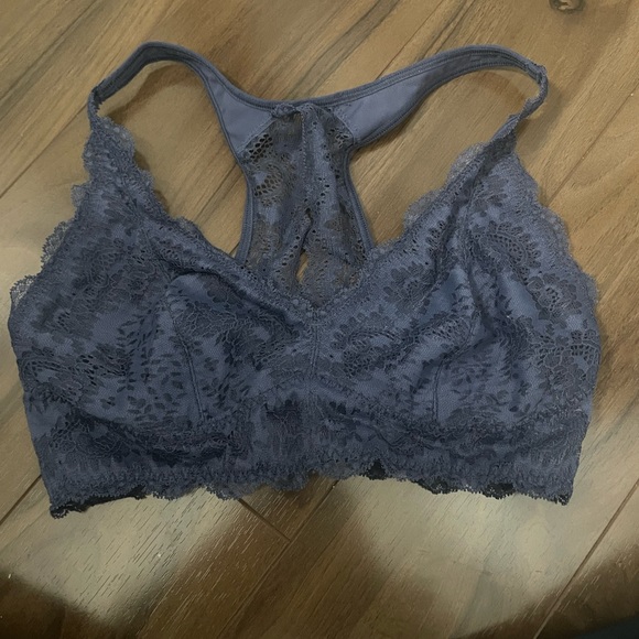 Blue lace bralette - Picture 1 of 2